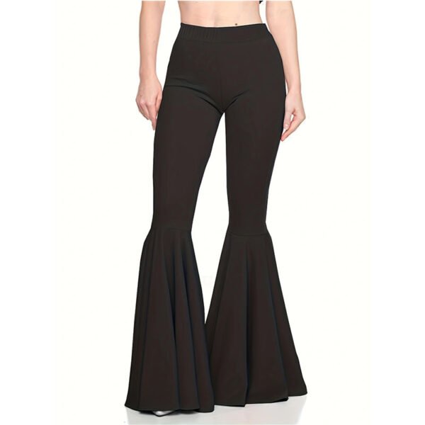 Women's Clothing Plus Size Loose Flared Pants - Image 2