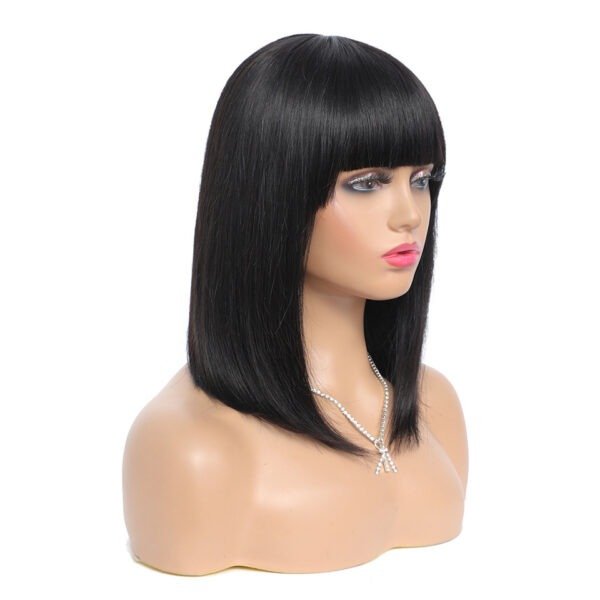 Women's Short Hair Series Real Hair Bob Headgear - Image 4