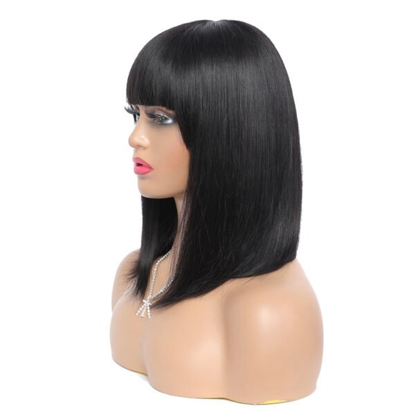 Women's Short Hair Series Real Hair Bob Headgear - Image 5