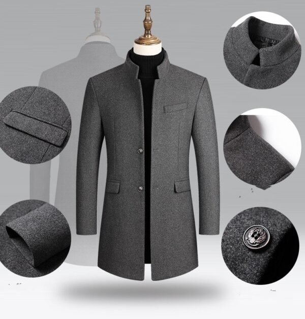 Cotton And Thickening Men's Coat - Image 6