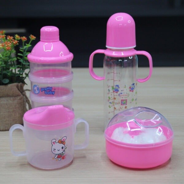 Baby And Toddler Products Milk Bottle Set 4-piece Set Of Maternal And Baby Products - Image 4